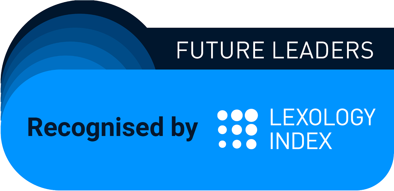 Recognised by Lexology Index - Future Leaders